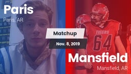 Matchup: Paris  vs. Mansfield  2019