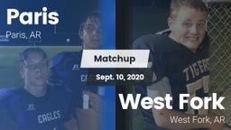Matchup: Paris  vs. West Fork  2020