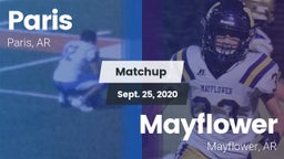 Matchup: Paris  vs. Mayflower  2020