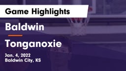 Baldwin  vs Tonganoxie  Game Highlights - Jan. 4, 2022