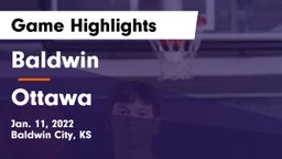 Baldwin  vs Ottawa  Game Highlights - Jan. 11, 2022