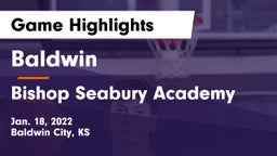 Baldwin  vs Bishop Seabury Academy  Game Highlights - Jan. 18, 2022