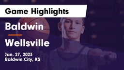 Baldwin  vs Wellsville  Game Highlights - Jan. 27, 2023