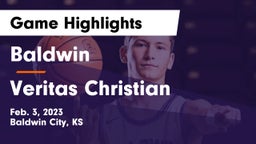 Baldwin  vs Veritas Christian  Game Highlights - Feb. 3, 2023