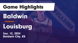 Baldwin  vs Louisburg  Game Highlights - Jan. 12, 2024