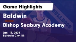 Baldwin  vs Bishop Seabury Academy  Game Highlights - Jan. 19, 2024