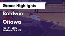 Baldwin  vs Ottawa  Game Highlights - Jan. 11, 2022