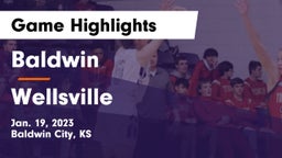 Baldwin  vs Wellsville  Game Highlights - Jan. 19, 2023