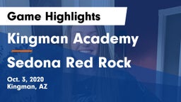 Kingman Academy  vs Sedona Red Rock  Game Highlights - Oct. 3, 2020