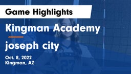 Kingman Academy  vs joseph city Game Highlights - Oct. 8, 2022