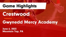 Crestwood  vs Gwynedd Mercy Academy  Game Highlights - June 6, 2023