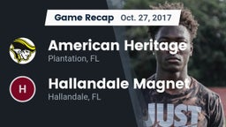 Recap: American Heritage  vs. Hallandale Magnet  2017
