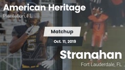 Matchup: American Heritage vs. Stranahan  2019