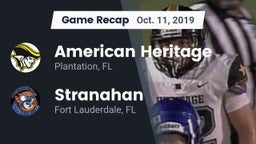 Recap: American Heritage  vs. Stranahan  2019
