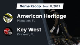 Recap: American Heritage  vs. Key West  2019