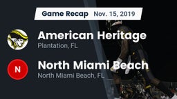 Recap: American Heritage  vs. North Miami Beach  2019
