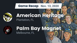 Recap: American Heritage  vs. Palm Bay Magnet  2020