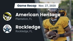 Recap: American Heritage  vs. Rockledge  2020
