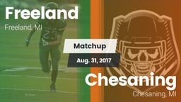 Matchup: Freeland  vs. Chesaning  2017