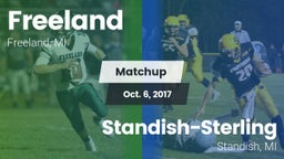 Matchup: Freeland  vs. Standish-Sterling  2017