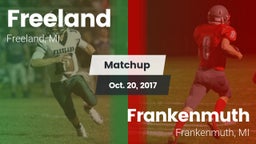 Matchup: Freeland  vs. Frankenmuth  2017