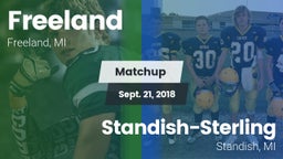 Matchup: Freeland  vs. Standish-Sterling  2018