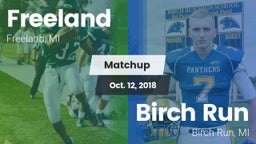 Matchup: Freeland  vs. Birch Run  2018