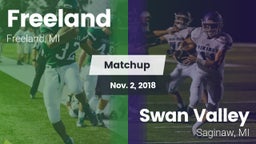 Matchup: Freeland  vs. Swan Valley  2018