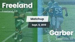 Matchup: Freeland  vs. Garber  2019