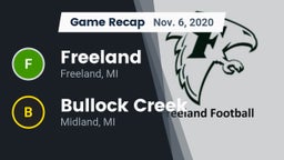 Recap: Freeland  vs. Bullock Creek  2020