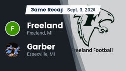 Recap: Freeland  vs. Garber  2020