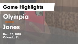 Olympia  vs Jones  Game Highlights - Dec. 17, 2020