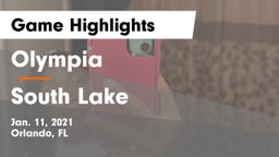 Olympia  vs South Lake  Game Highlights - Jan. 11, 2021