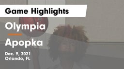 Olympia  vs Apopka  Game Highlights - Dec. 9, 2021