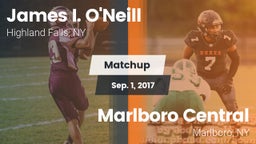 Matchup: James I. O'Neill vs. Marlboro Central  2017