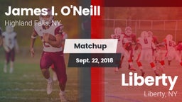 Matchup: James I. O'Neill vs. Liberty  2018