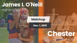 Matchup: James I. O'Neill vs. Chester  2019