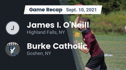 Recap: James I. O'Neill  vs. Burke Catholic  2021