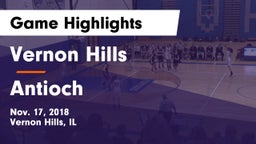 Vernon Hills  vs Antioch  Game Highlights - Nov. 17, 2018