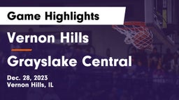 Vernon Hills  vs Grayslake Central  Game Highlights - Dec. 28, 2023