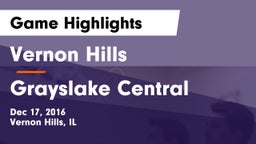 Vernon Hills  vs Grayslake Central  Game Highlights - Dec 17, 2016