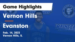 Vernon Hills  vs Evanston  Game Highlights - Feb. 14, 2023
