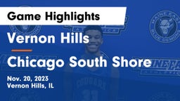 Vernon Hills  vs Chicago South Shore Game Highlights - Nov. 20, 2023