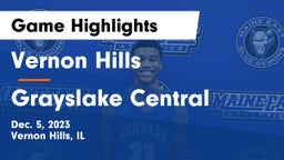 Vernon Hills  vs Grayslake Central  Game Highlights - Dec. 5, 2023