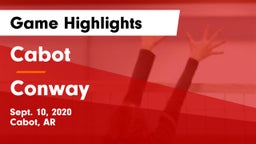 Cabot  vs Conway  Game Highlights - Sept. 10, 2020