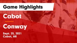 Cabot  vs Conway  Game Highlights - Sept. 25, 2021