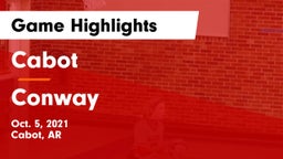Cabot  vs Conway  Game Highlights - Oct. 5, 2021
