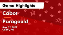 Cabot  vs Paragould  Game Highlights - Aug. 29, 2022