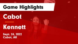 Cabot  vs Kennett  Game Highlights - Sept. 24, 2022