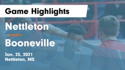Nettleton  vs Booneville  Game Highlights - Jan. 25, 2021